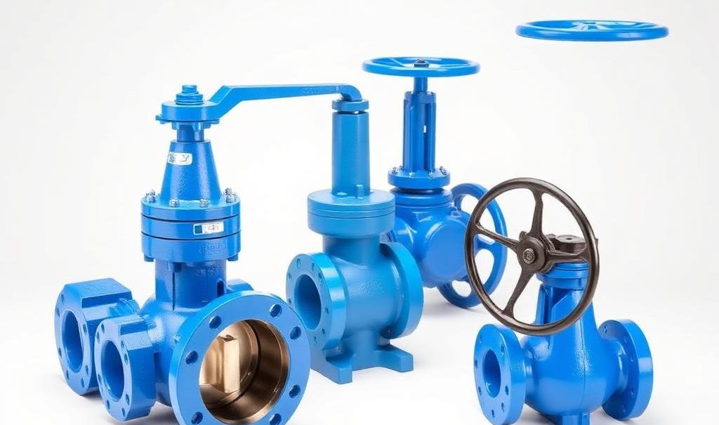 Gate and globe valves